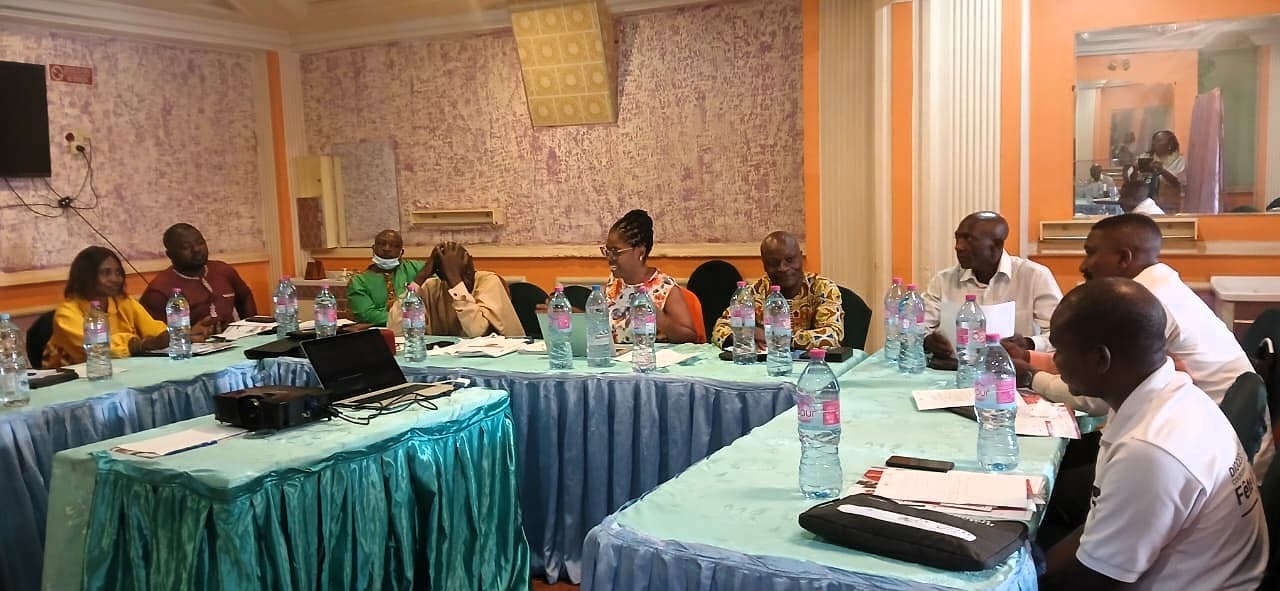 Signature de la convention (Drep'ACCI 2) avec l’hôpital régional de Bafoussam, région de l’Ouest.