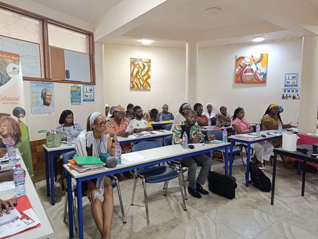 Formation de personnel soignant.