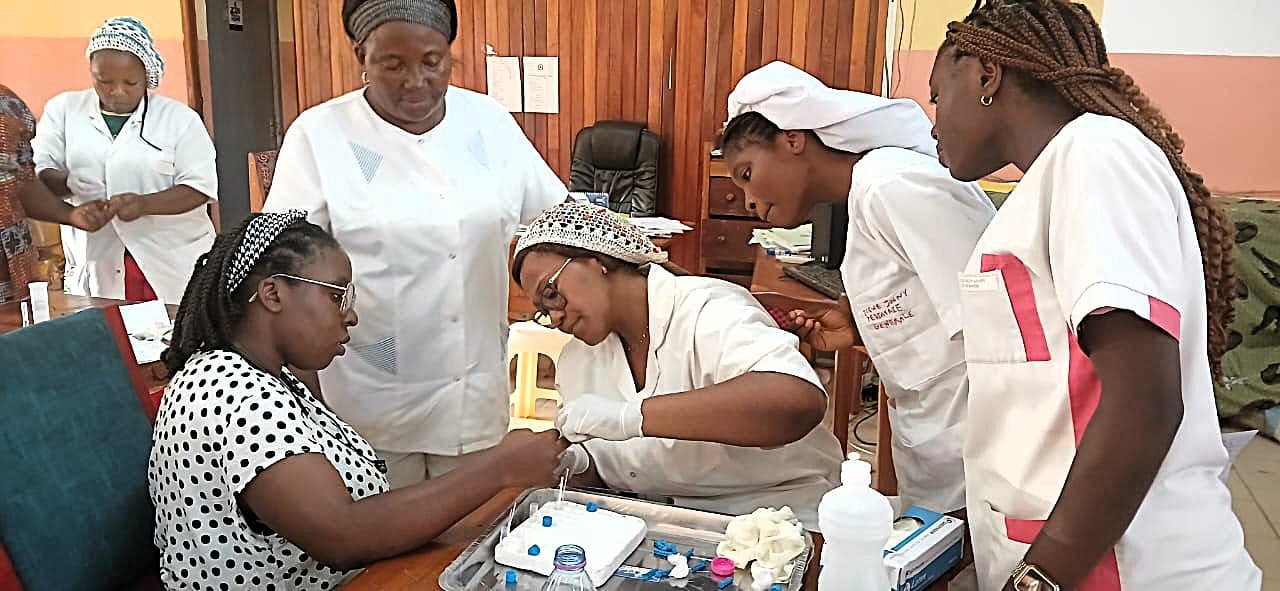 Formation au dépistage néonatal de la drépanocytose, région de l'Ouest.